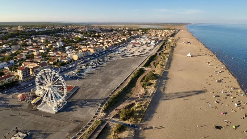 La station balnéaire de St Pierre La Mer